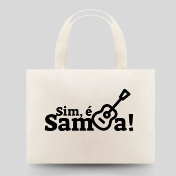 Eco Bag Grande Sim é Samba