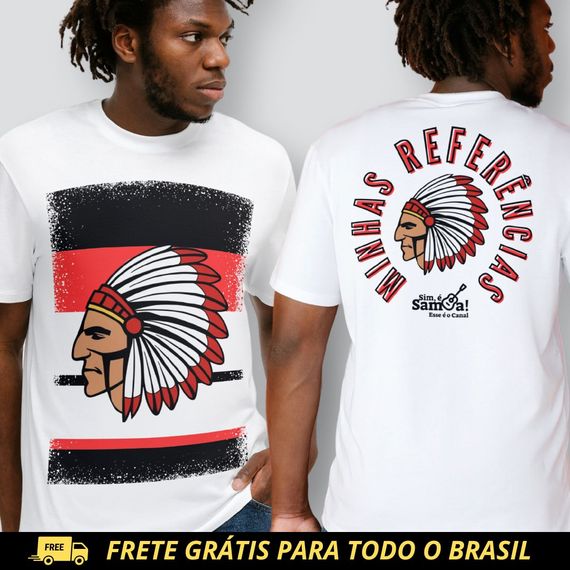 Camiseta Clássica Masculina - Minhas Referências