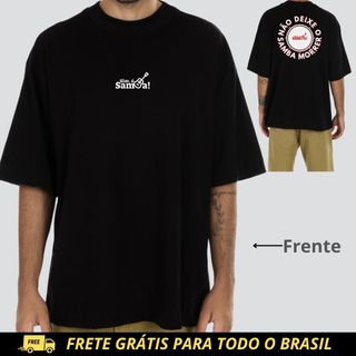 Nome do produtoCamiseta Oversized - Não Deixe o Samba Morrer Sim é Samba