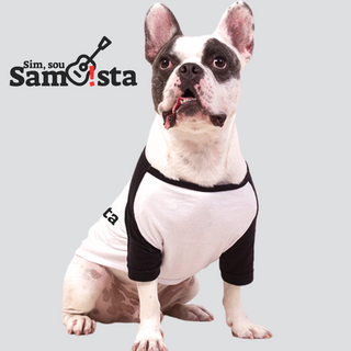 Nome do produtoCamisa Pet Dog - Sim Sou Sambista