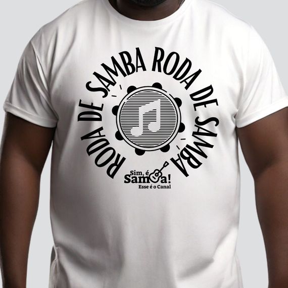 Camiseta Plus Size - Roda de Samba
