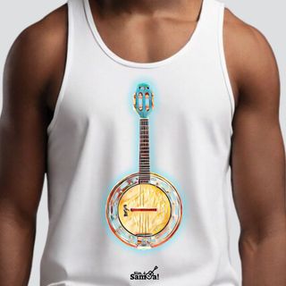 Nome do produtoCamiseta Regata Masculina - Banjo Sim é Samba