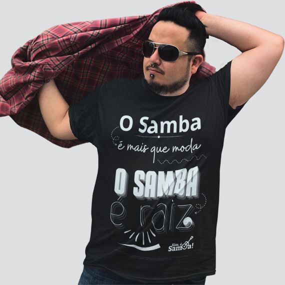 Camiseta Plus Size - O Samba é Mais Que Moda