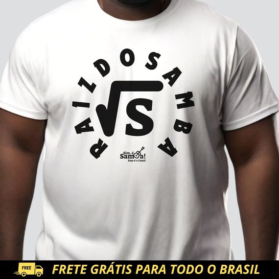 Camiseta Plus Size - Raiz do Samba 