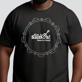 Nome do produtoCamiseta Plus Size - Pandeiro Sim é Samba