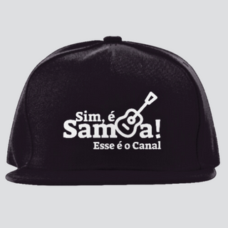 Nome do produtoBoné Sim, é Samba! - Esse é o Canal