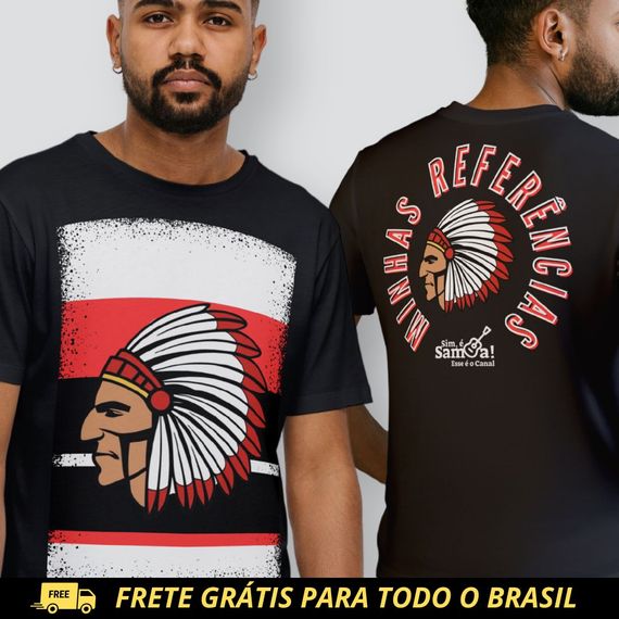 Camiseta Clássica Masculina - Minhas Referências