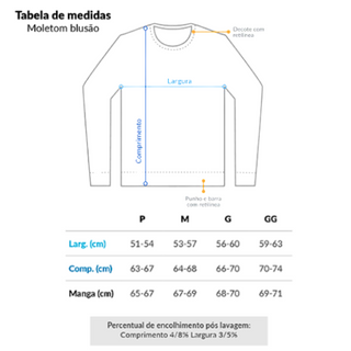 Nome do produtoBlusão de Moletom Fechado - Sim é Samba