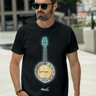 Nome do produtoCamiseta Clássica Masculina - Banjo Sim é Samba