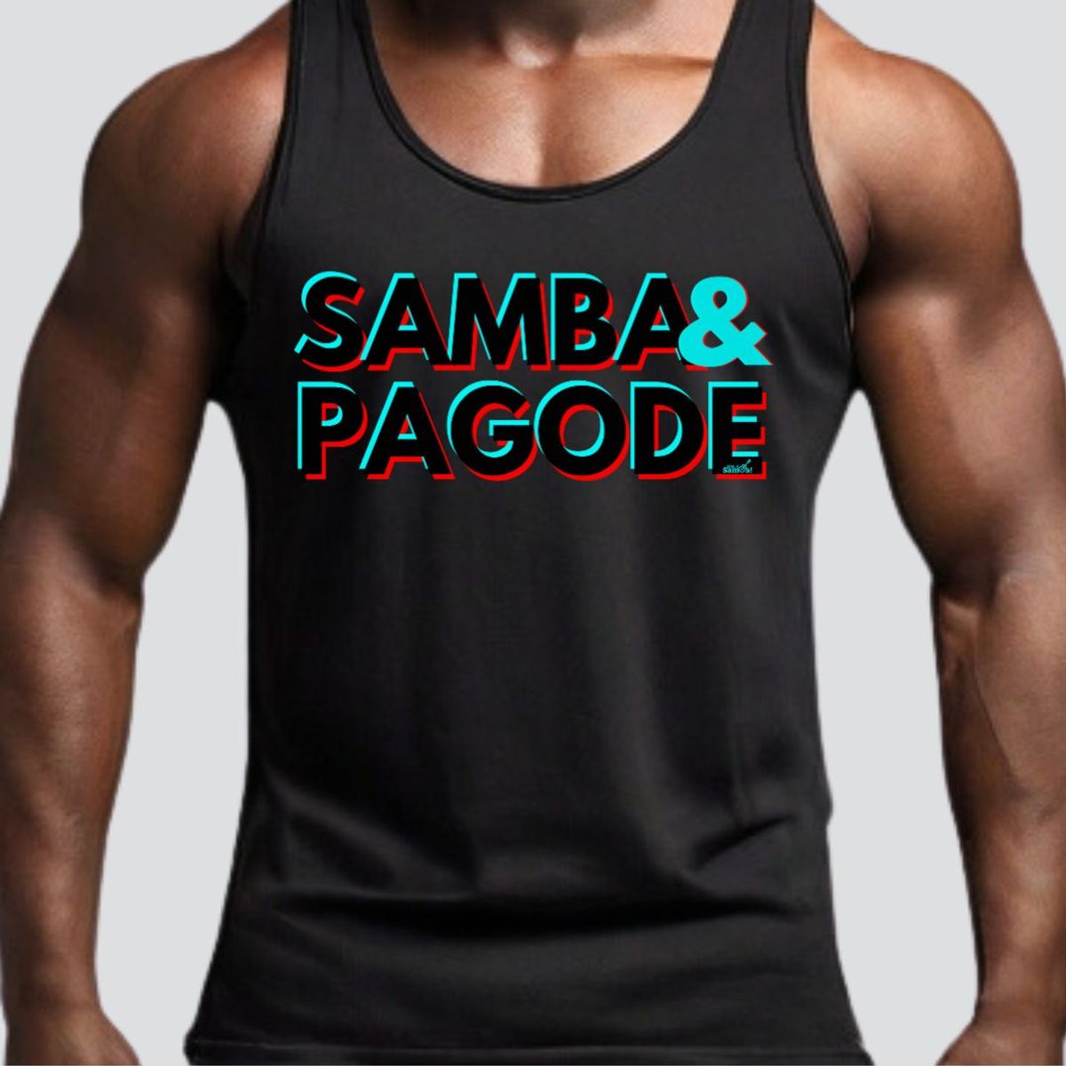 Nome do produto: Camiseta Regata Masculina - Samba e Pagode