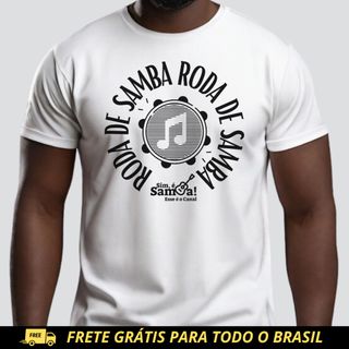 Camiseta Quality Masculina - Roda de Samba