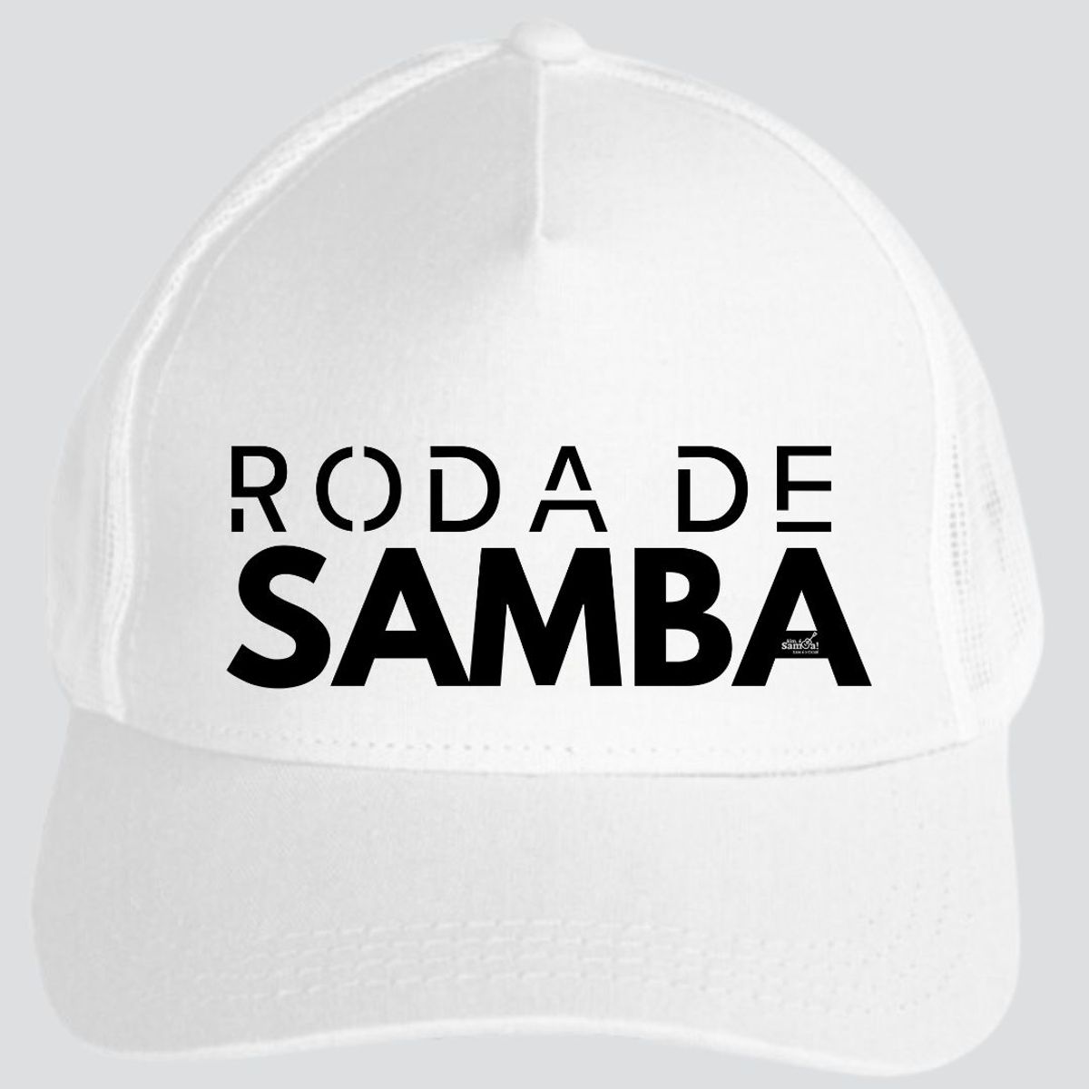 Nome do produto: Boné Americano Com Tela - Roda de Samba 