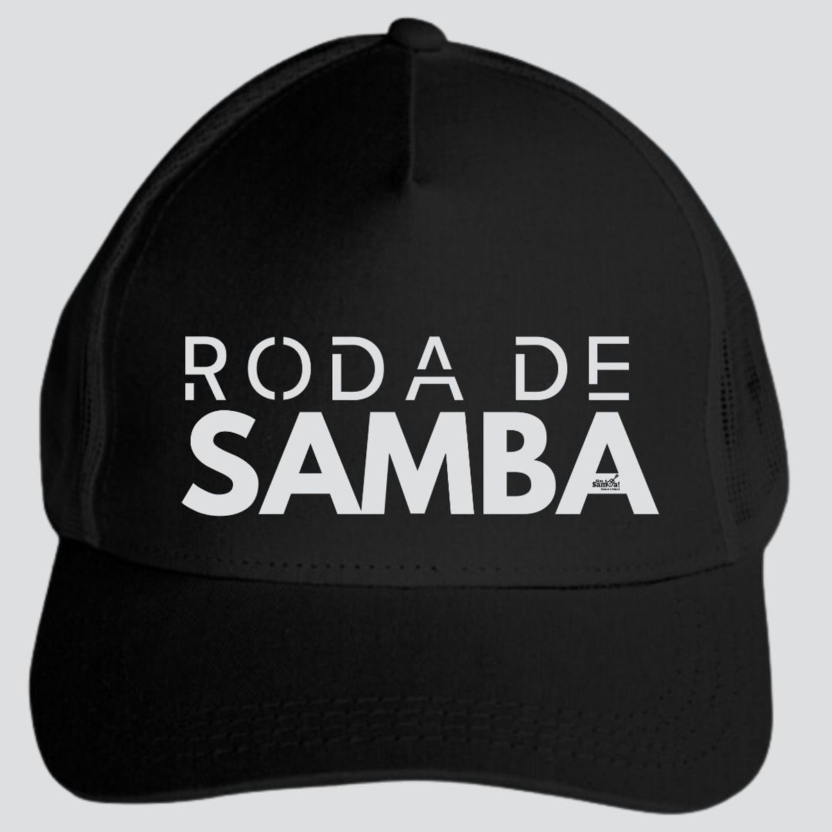 Nome do produto: Boné Americano Com Tela - Roda de Samba