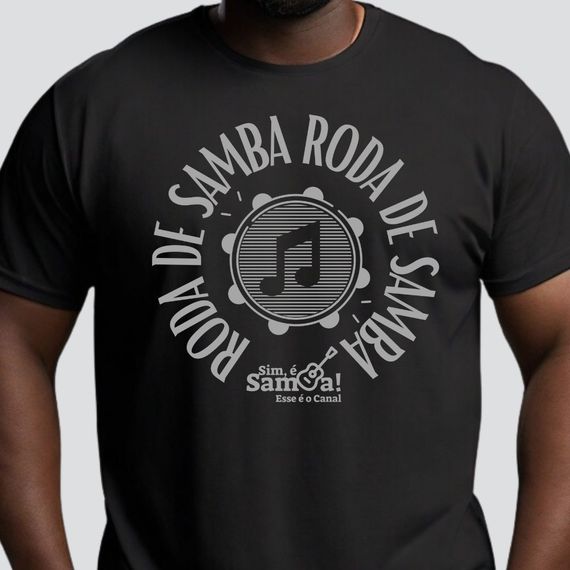 Camiseta Plus Size - Roda de Samba