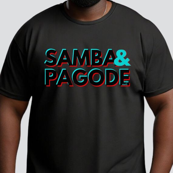 Camiseta Plus Size - Samba e Pagode