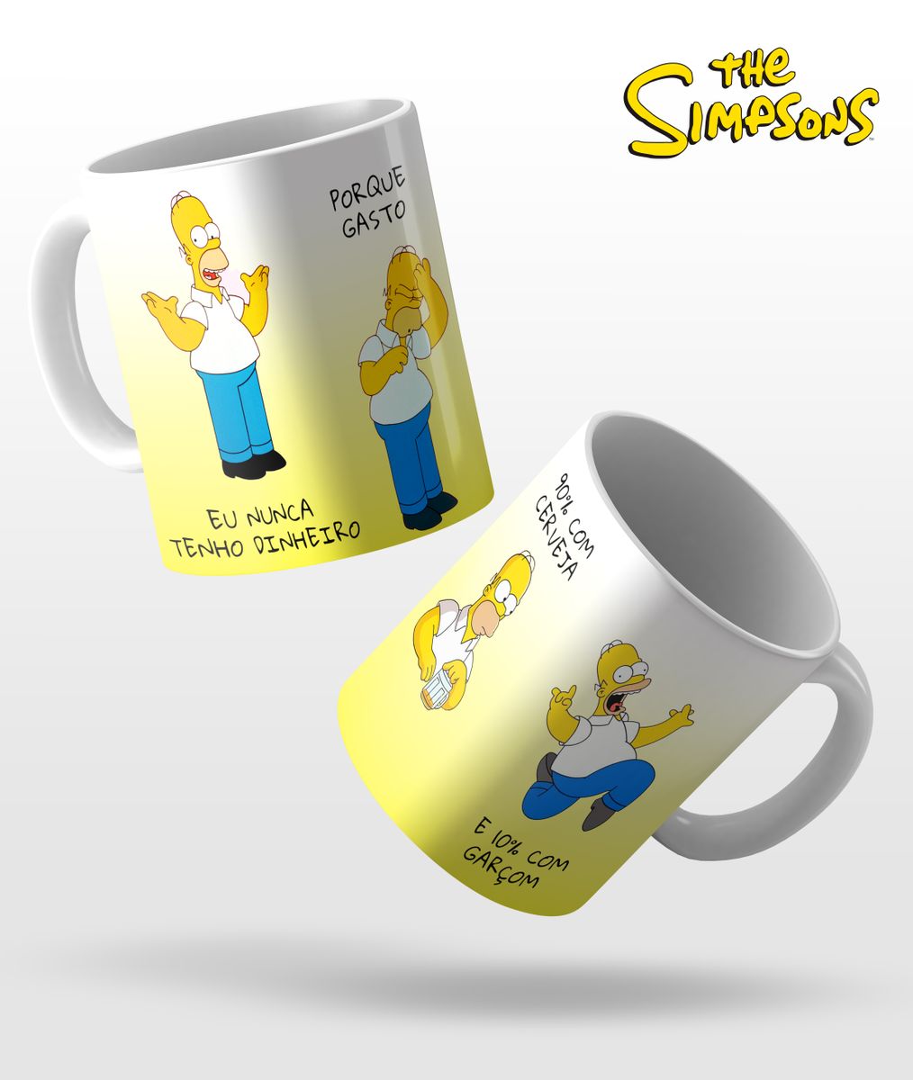 Nome do produto: The Simpsons - Eu nunca tenho dinhero Hommer