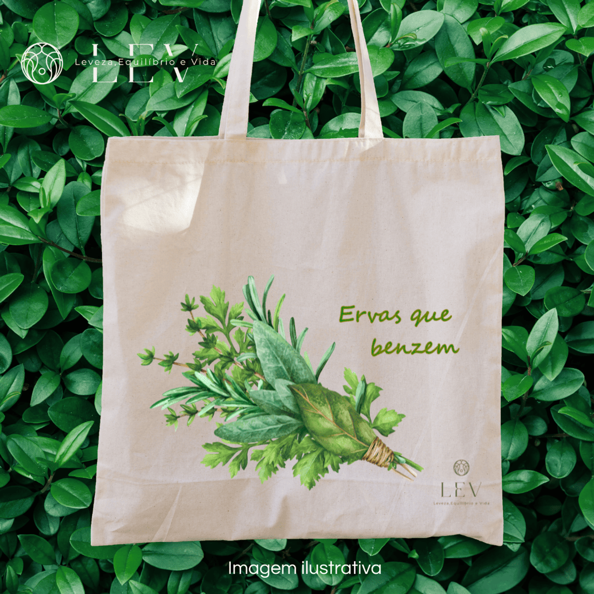 Nome do produto: EcoBag Ervas que Benzem 