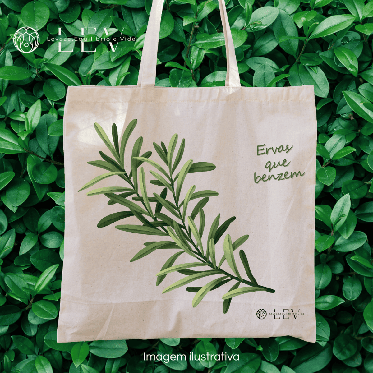 Nome do produto: EcoBag Ervas que Benzem