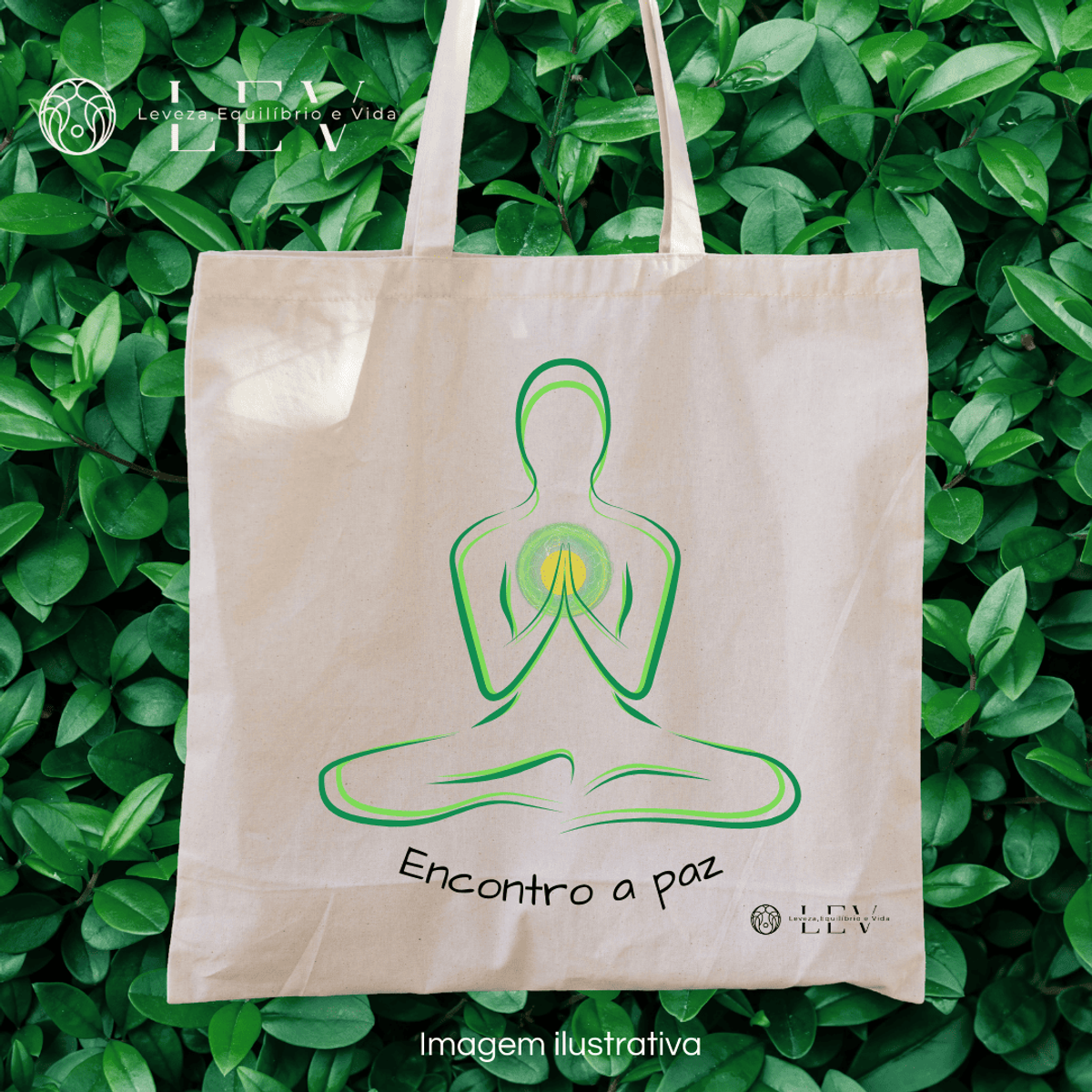 Nome do produto: EcoBag Encontro a Paz