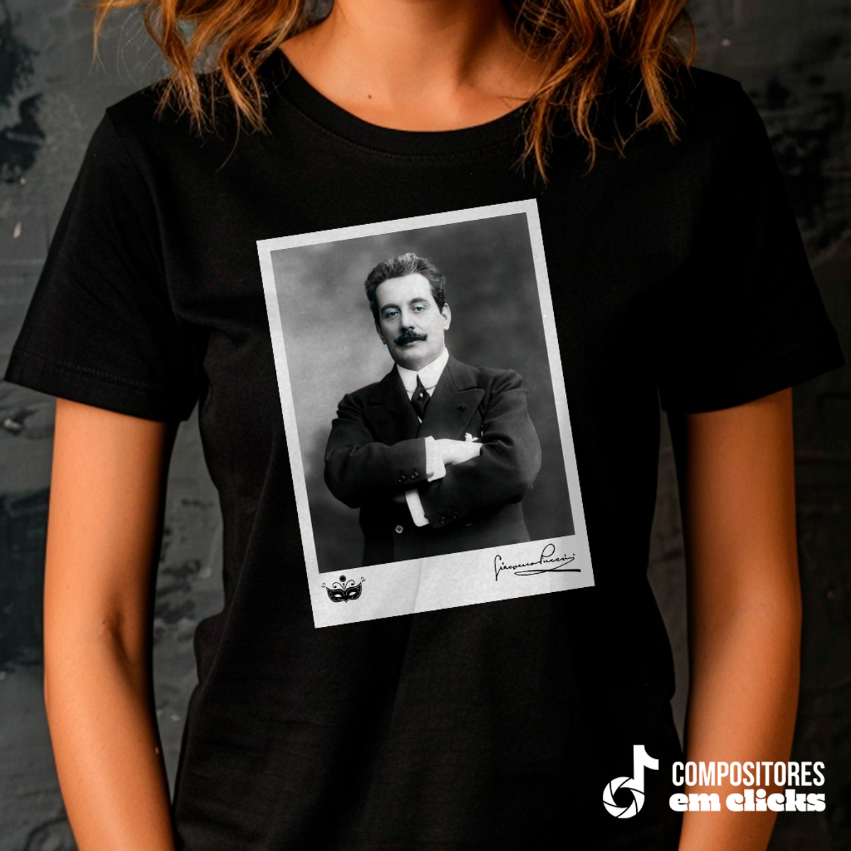Nome do produto: Giacomo Puccini - Compositores em Clicks - Baby Long Pima Peruano
