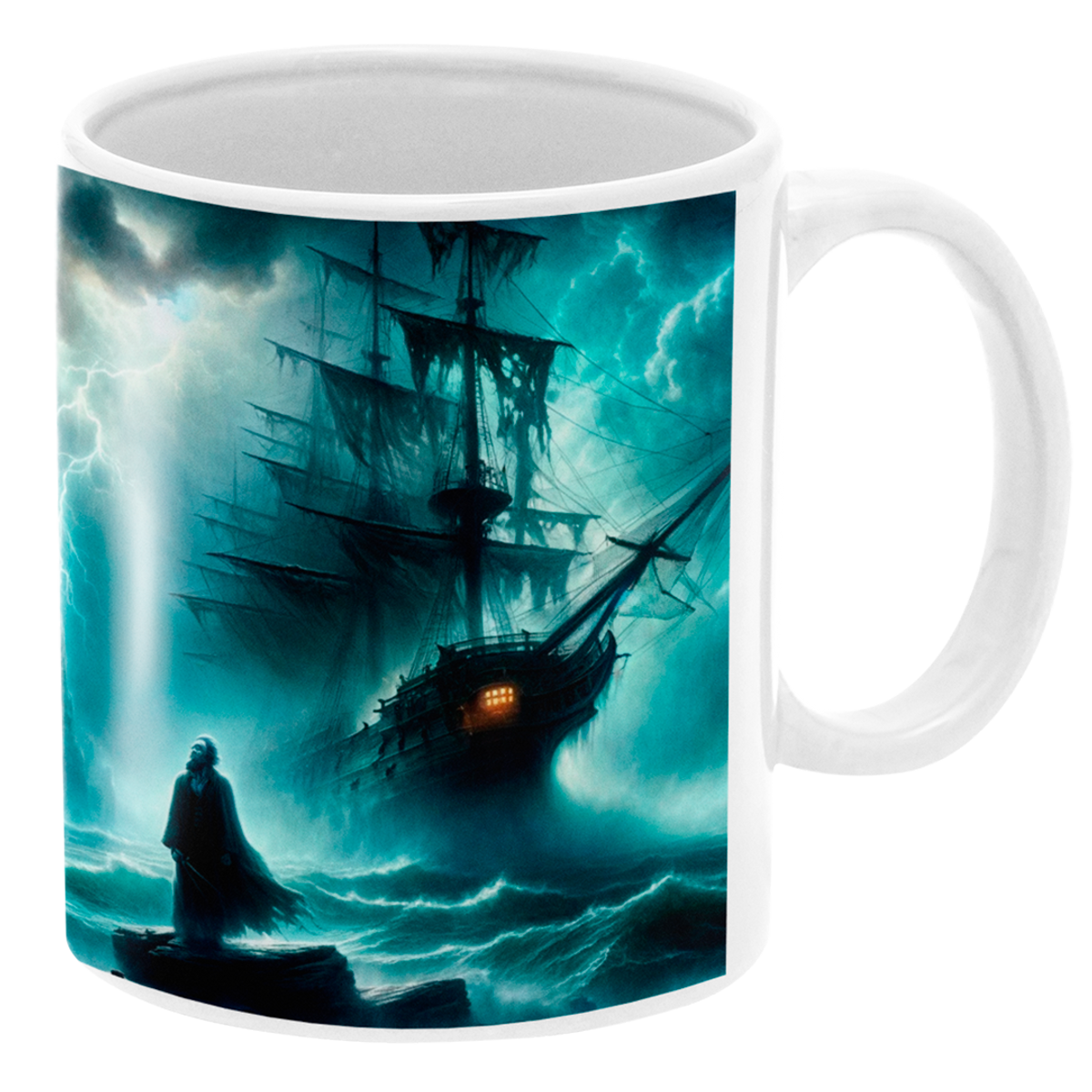 Nome do produto: Caneca Holandês - O Navio Fantasma