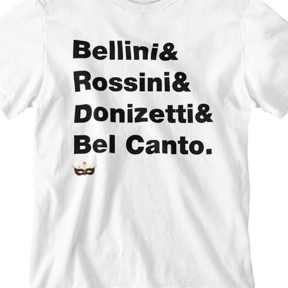 Mestres do Bel Canto - Camiseta Premium