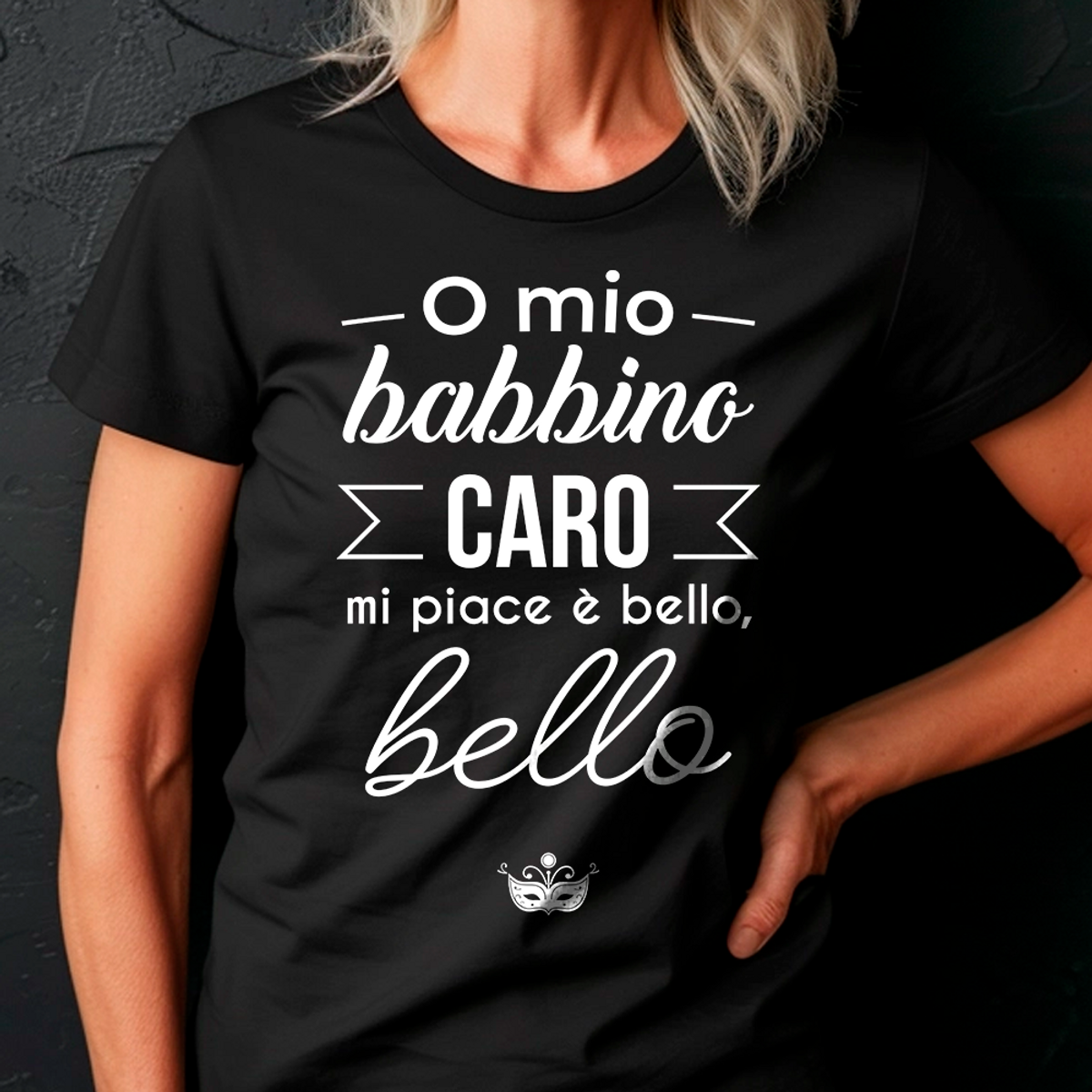 Nome do produto: O Mio Babbino Caro - Vocais Visuais - Camiseta Premium