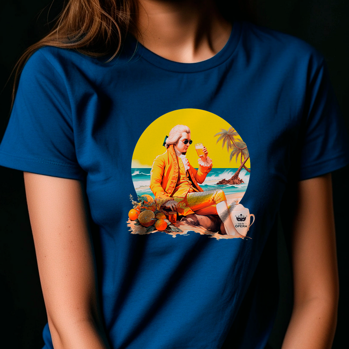 Nome do produto: Mozart on The Beach - Ópera na Praia -  Camiseta Leve