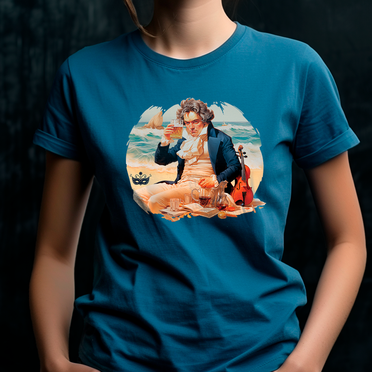 Nome do produto: Beethoven on the Beach - Ópera na Praia - Camiseta Pima