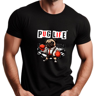 Nome do produtoCamiseta Pug Life - Quality (k)