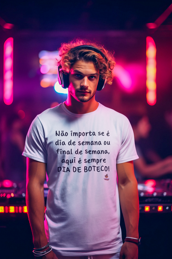 Camiseta Boteco na TV CM06