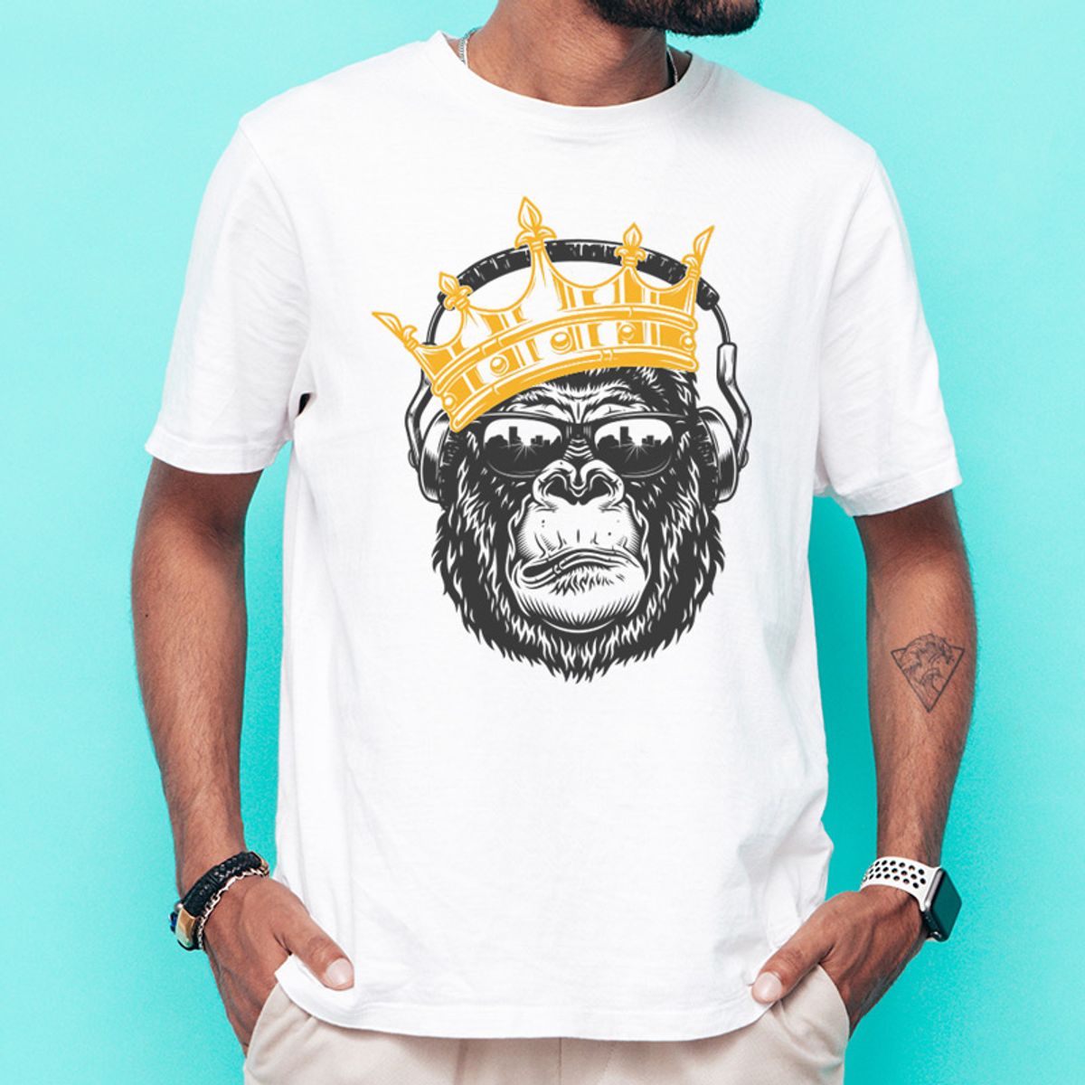 Nome do produto: Camiseta Monkey King Phone