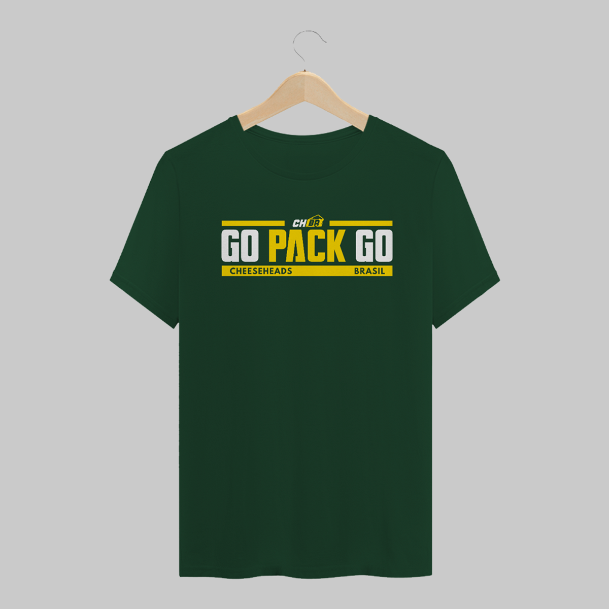 Nome do produto: Camiseta Go Pack Go CHBR