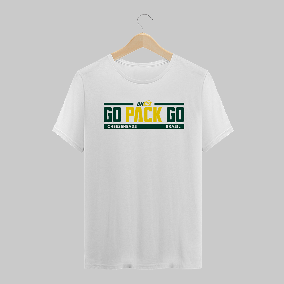 Nome do produto: Camiseta Go Pack Go CHBR