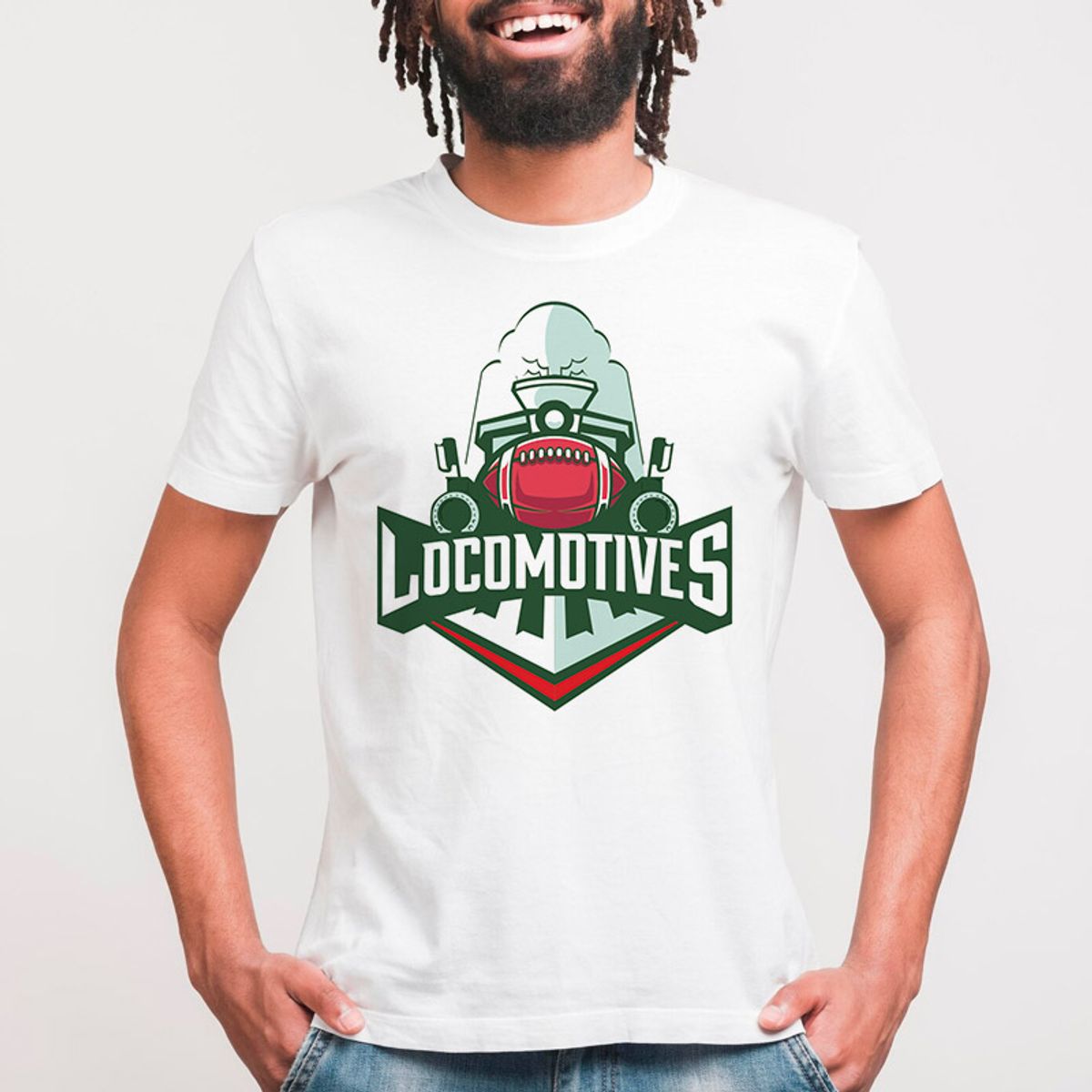 Nome do produto: Camiseta Logo Locomotives