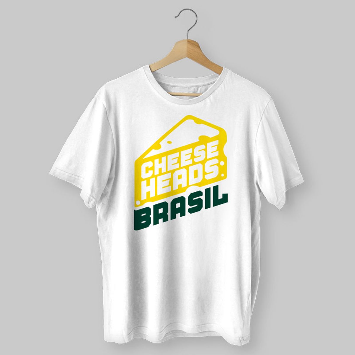 Nome do produto: Camiseta CheeseHeads Brasil