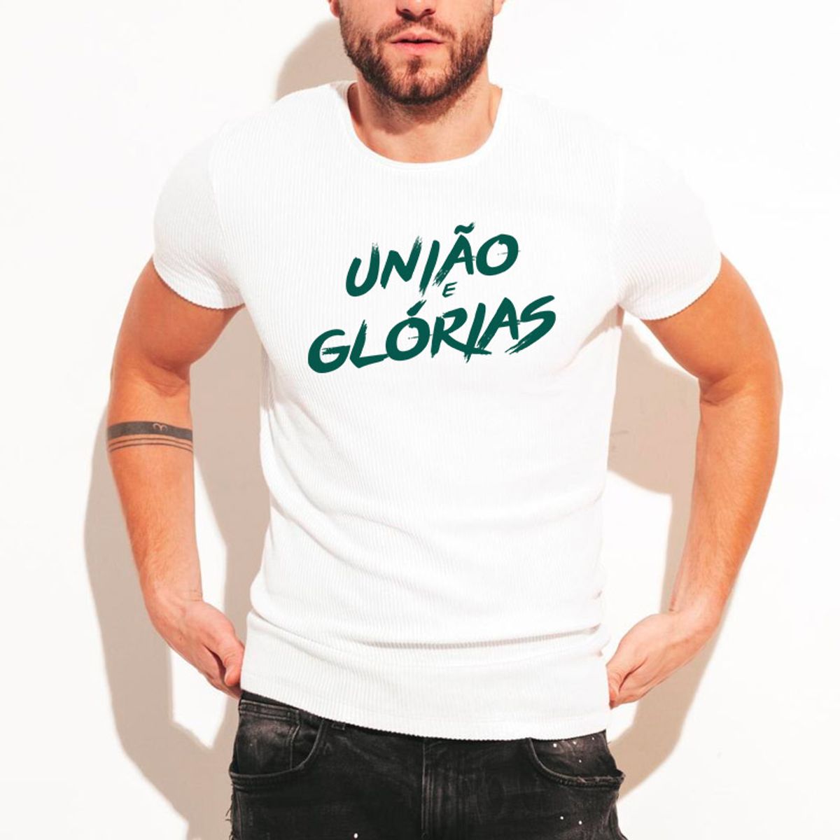 Nome do produto: Camiseta União e Glórias