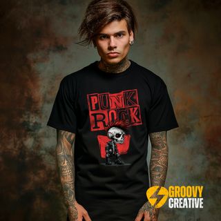 Punk Rock Skull-Quality