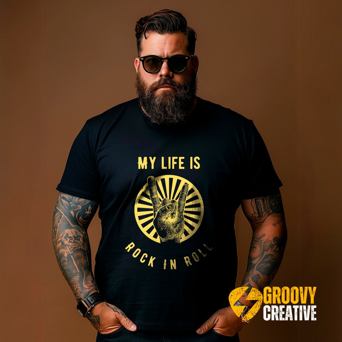 Nome do produto: My Life Is Yelow-Plus-Quality