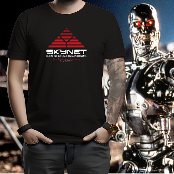 Camiseta Terminator 2 - Skynet