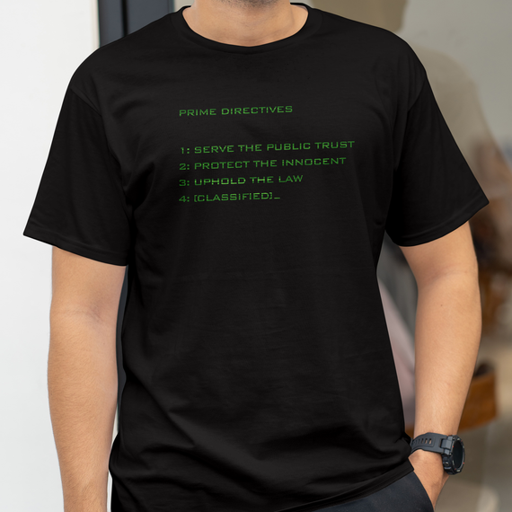 camiseta Robocop - Directives