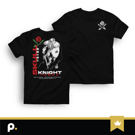 Camiseta Preta - Skull Knight