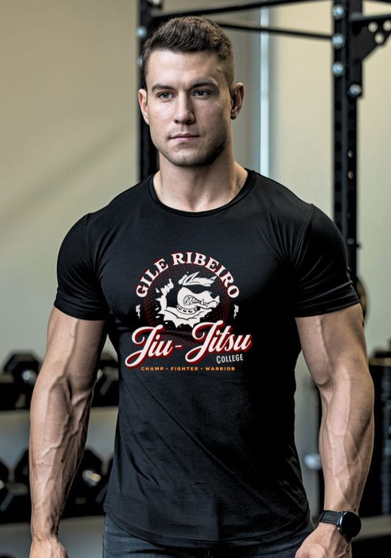 Camiseta Jiu Jitsu - Gile Ribeiro