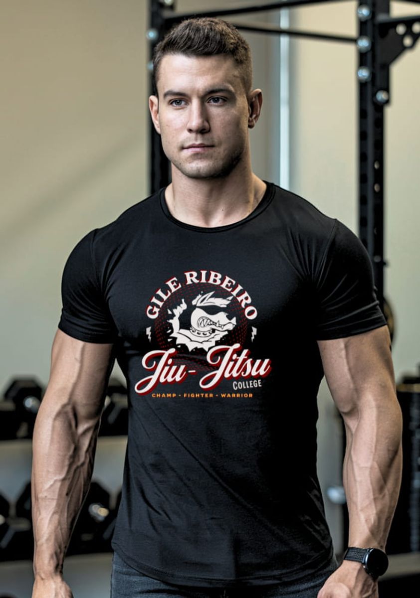 Nome do produto: Camiseta Jiu Jitsu - Gile Ribeiro