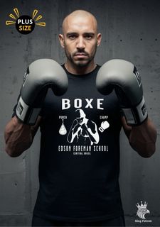 Nome do produtoCamiseta Boxe PLUS SIZE - Foreman