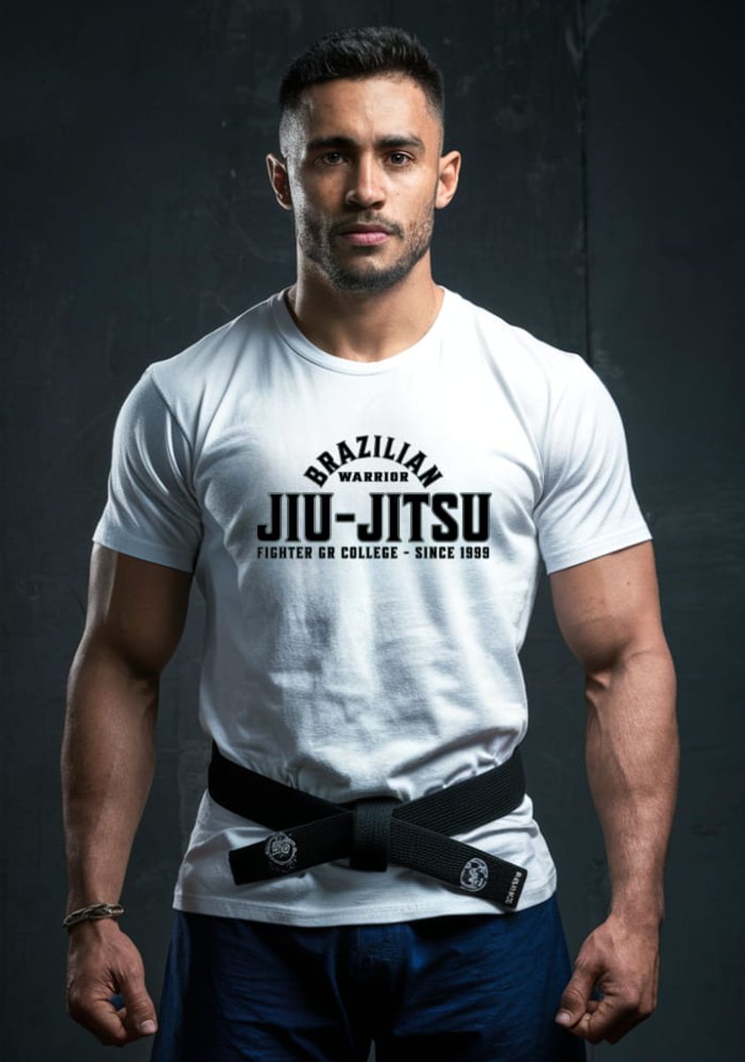 Nome do produto: Camiseta Brazilian Jiu Jitsu - Gile Ribeiro