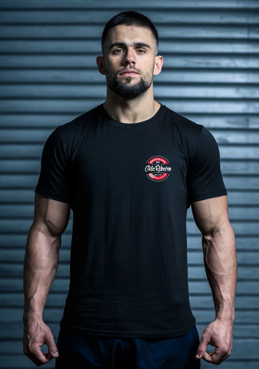 Nome do produto: Camiseta Tradicional Jiu Jitsu - Gile Ribeiro