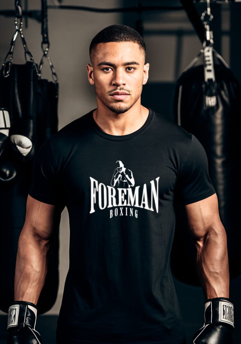 Nome do produto: Camiseta Foreman Boxing - Foreman