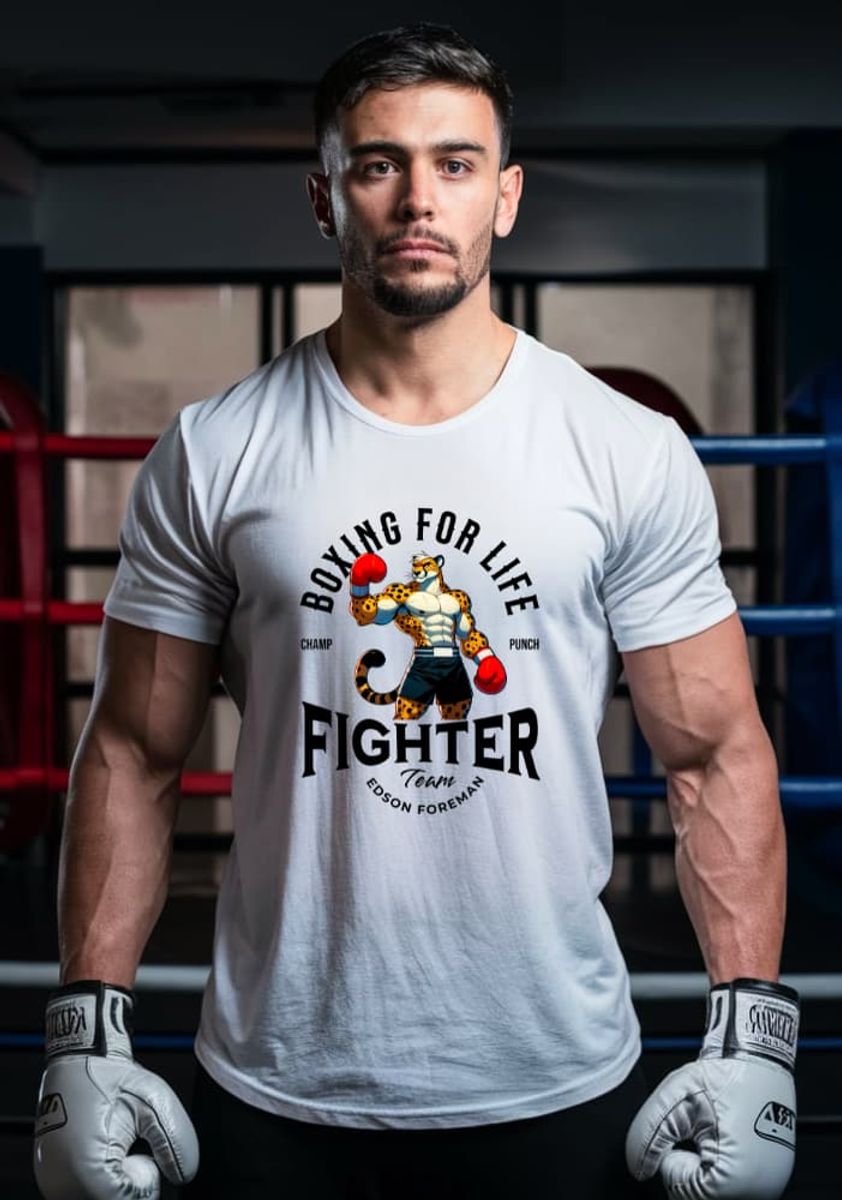 Nome do produto: Camiseta Fighter - Foreman