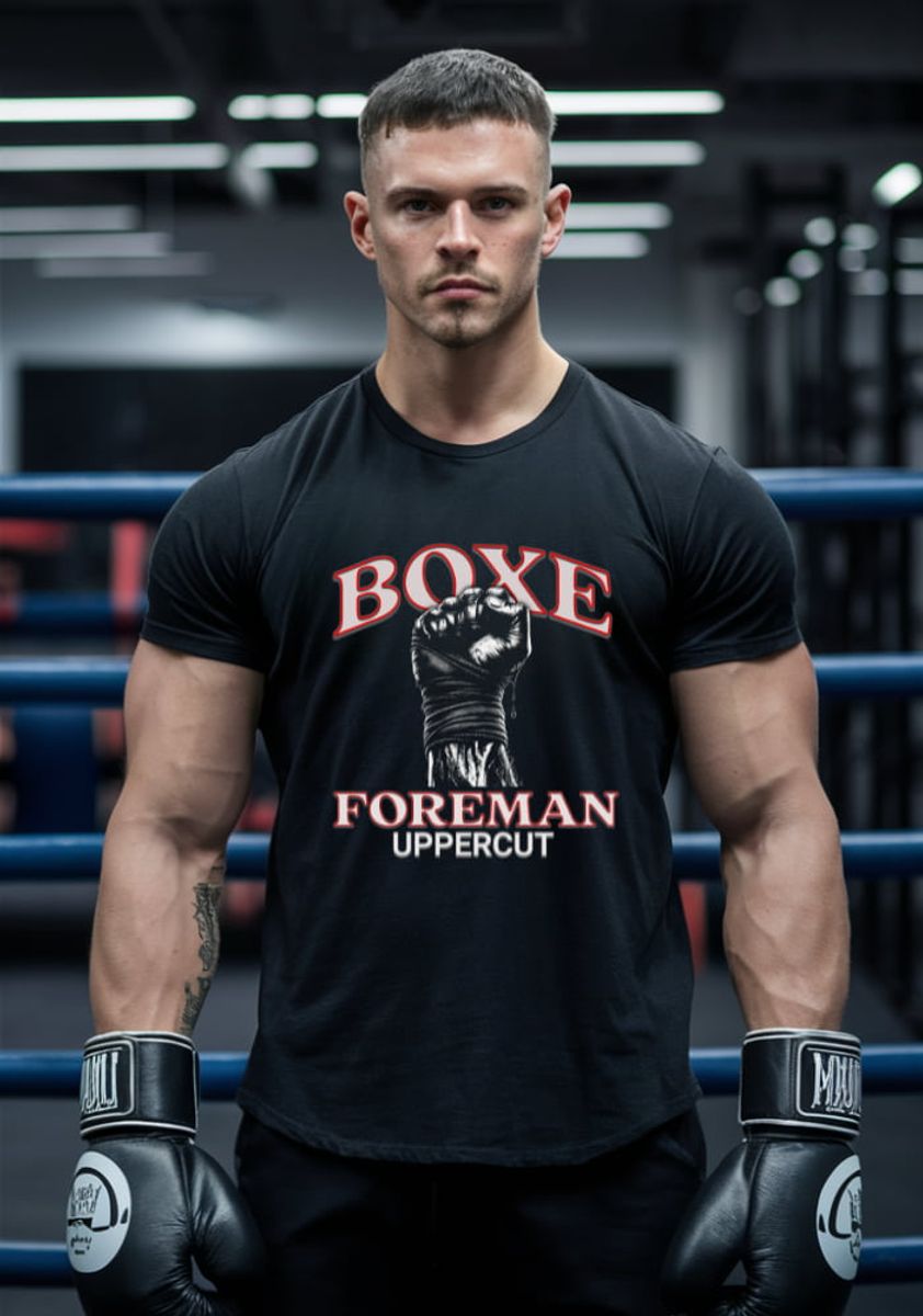 Nome do produto: Camiseta Boxe Uppercut - Foreman